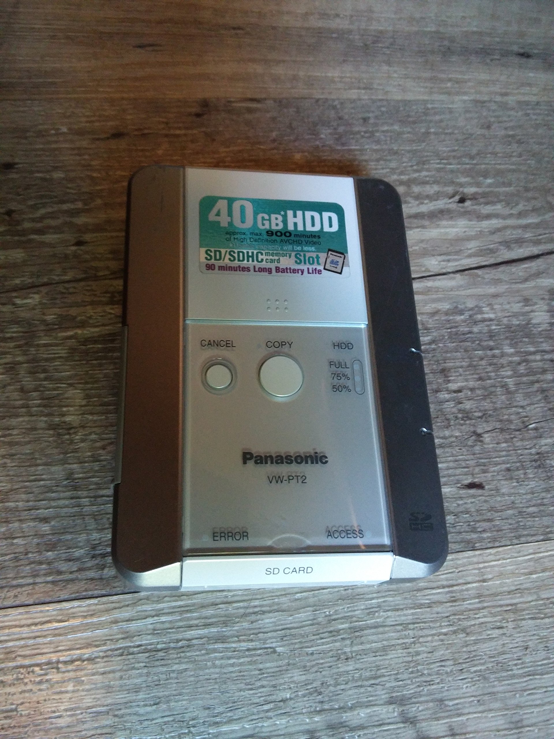 Amazon.com : Panasonic VW-PT2 40GB Hard Drive for HDC-SD1 and HDC
