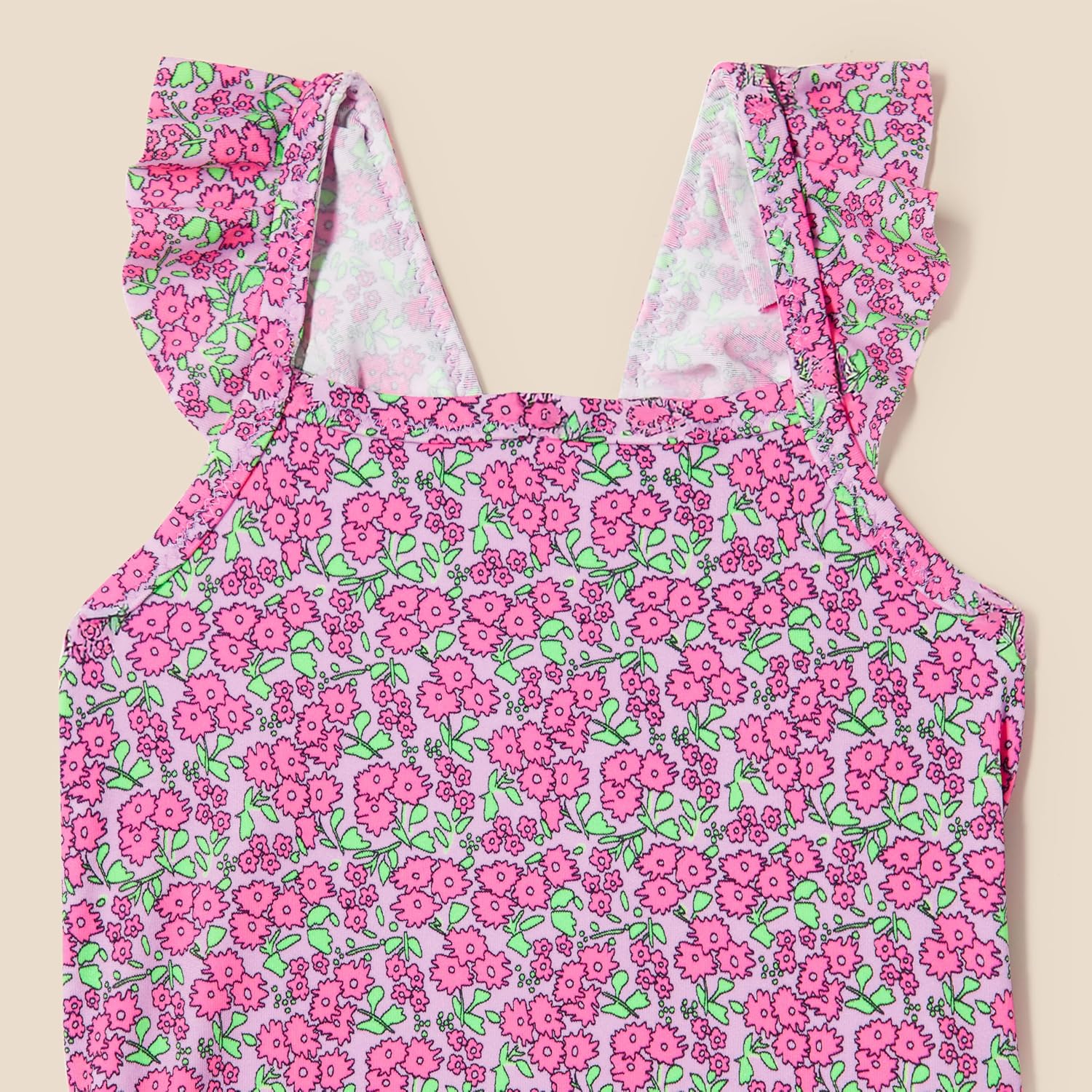 Amazon Essentials Baby Girls' Frill One-Piece Swimsuit - Image 4