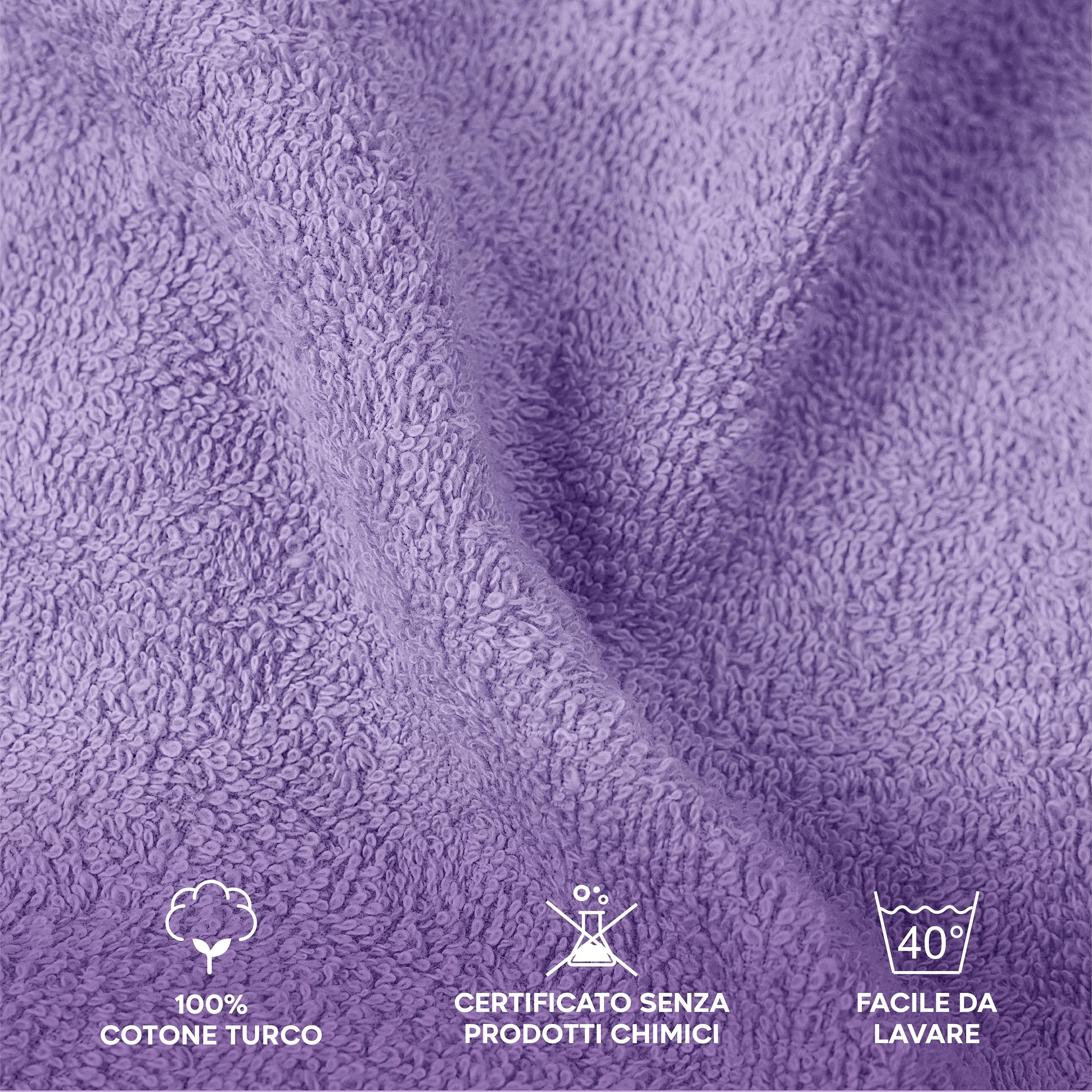 Twinzen Accappatoio Bambino Adolescenti con Cappuccio, 100% Cotone OekoTex, Accappatoio Ragazzo Ragazza - Tessuto Spugna Accappatoio da Bagno Ultra Morbido e Assorbente