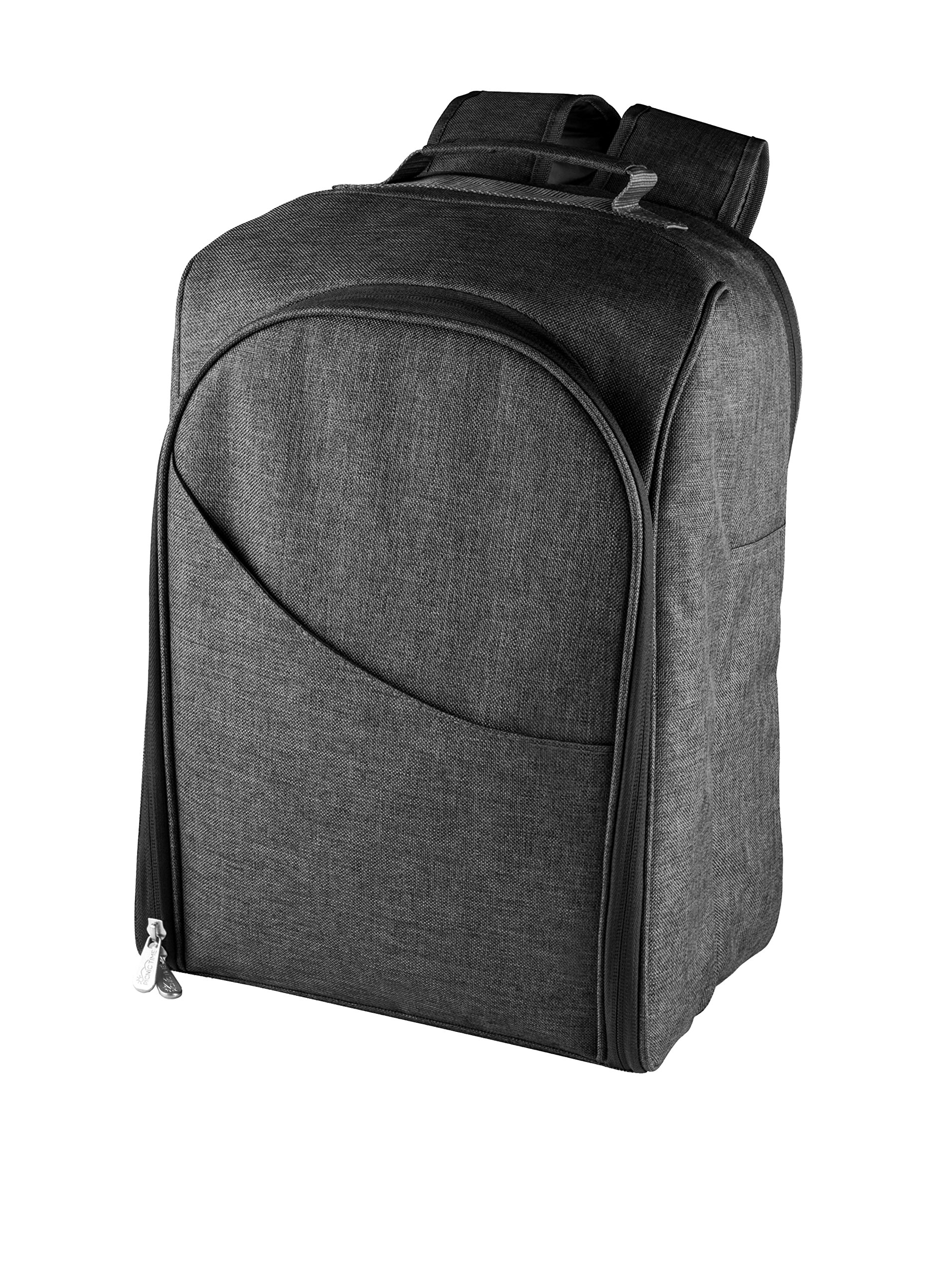 Picnic Time PT-Colorado - Mochila térmica con Aislamiento, Color Gris, poliéster, Gris, 12 x 7 x 17