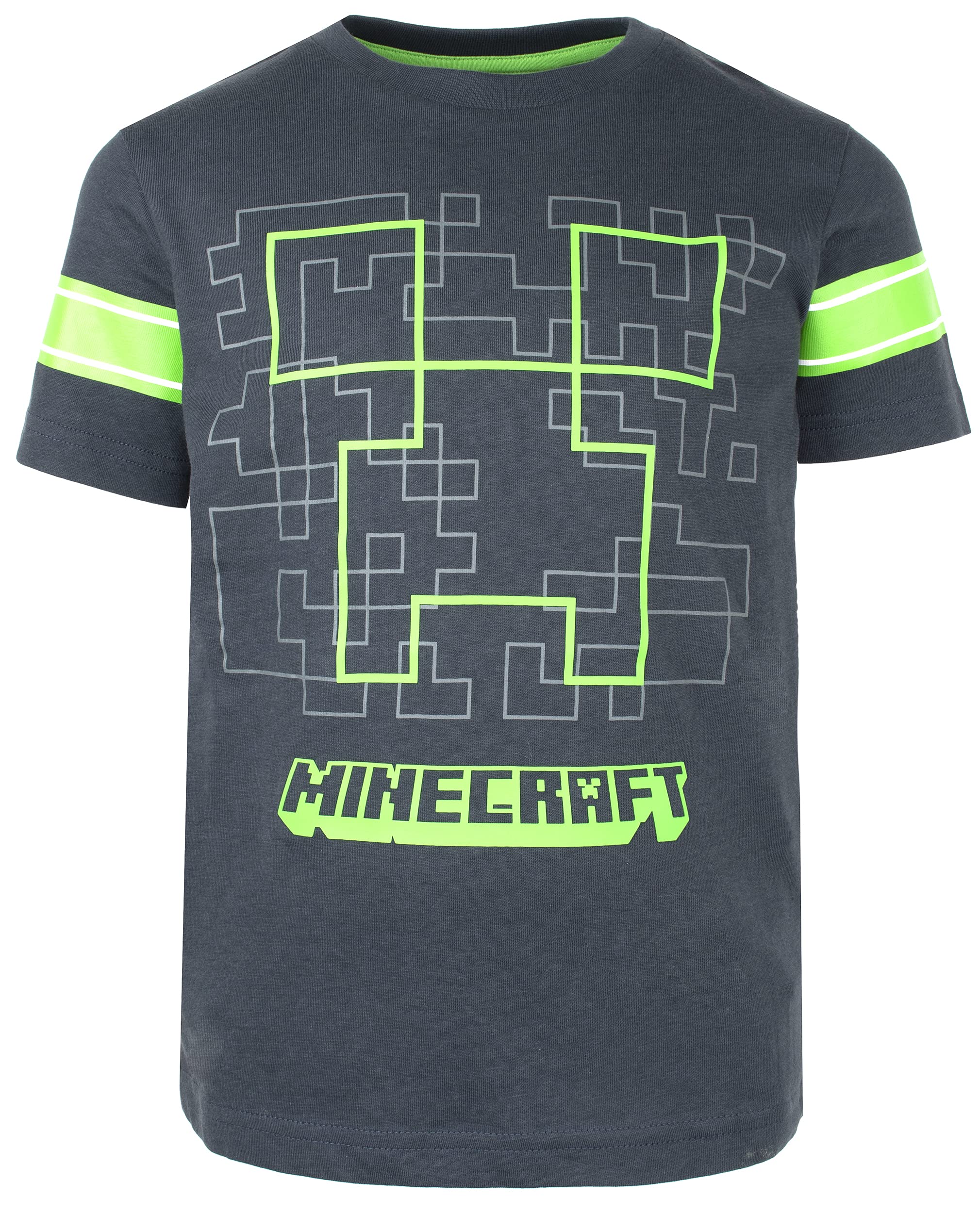 MinecraftSprites Boys' T-Shirt Green