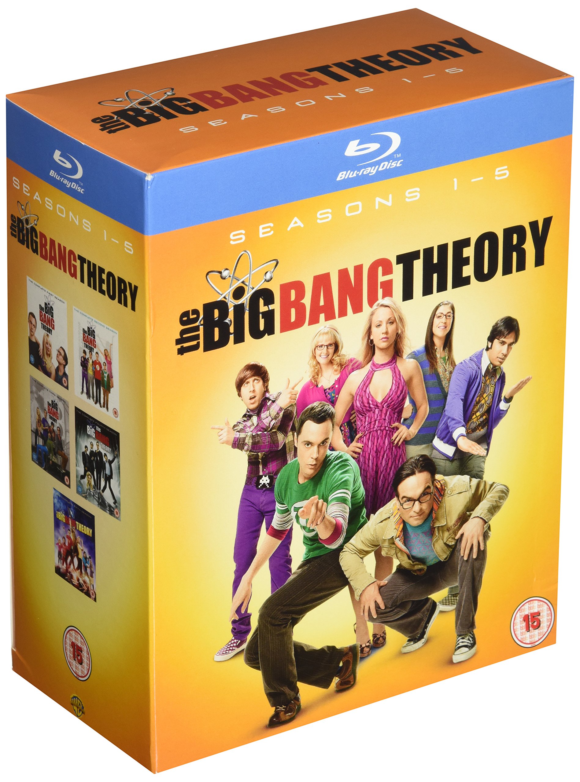 The Big Bang Theory Complete Season 1-5 Blu Ray
