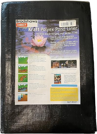 Image Pond Liner 4m x 4m 25 YEAR GUARANTEE