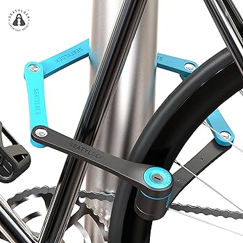 SEATYLOCK FOLDYLOCK コンパクト青 自転車用ロック Seatylock Foldylock Compact, Łańcuch Składany Unisex Dorosły