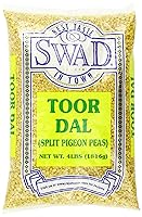 Vista 1 de Alpiste de guisantes Toor Dal Kori de Swad, de 4 libras