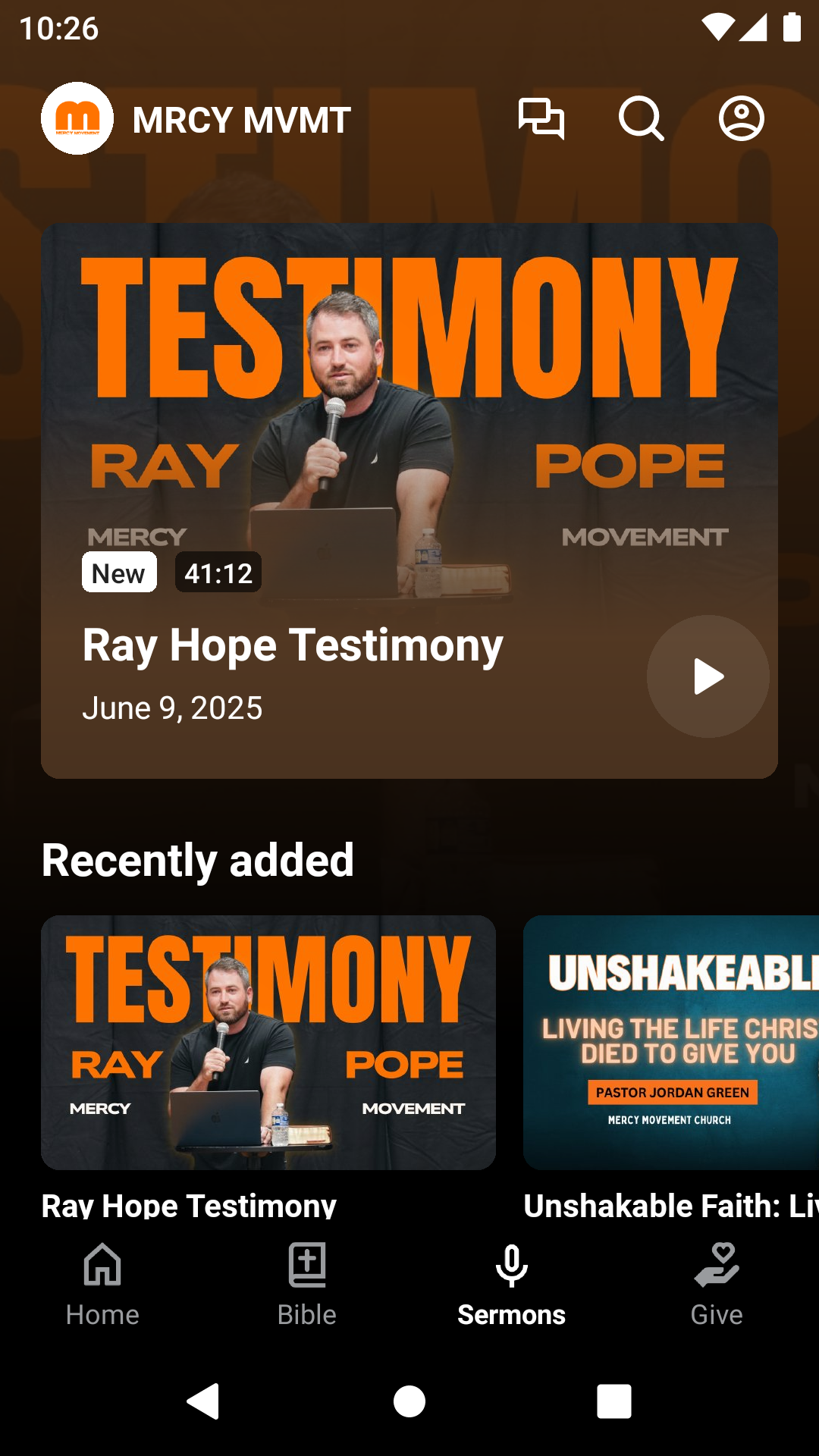 Mercy Movement - App on the Amazon Appstore