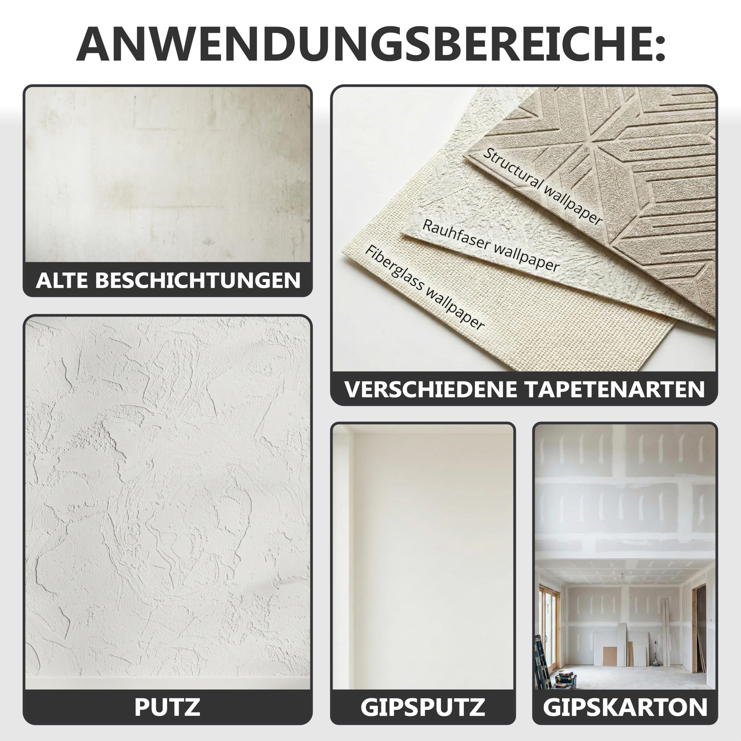 WO-WE Latexfarbe Innenweiß Abwaschbare Wandfarbe Wohnraumfarbe Küchenwandfarbe Seidenmatt W556 Weiß - 750ml