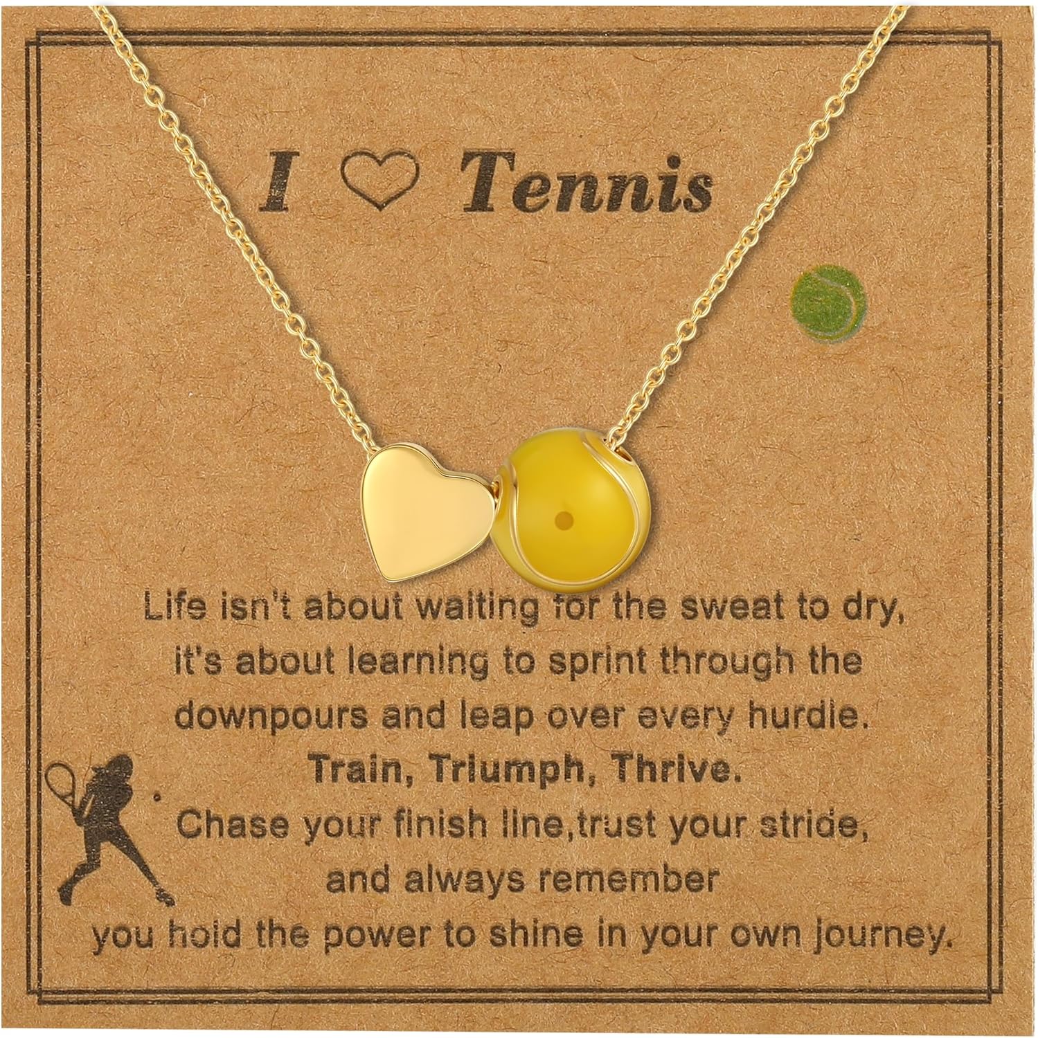 Necklace for Women Softball/Soccer/Volleyball/Basketball Necklace for Women, Sports Accessories Jewelry Christmas Gift for Lovers 16+3 Inches