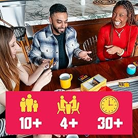 25 Words or Less Board Game, Figure Out the Secret Words Before Time Runs Out, 300 Cards, Timer & Countdown Board Included, Fast-Paced Party Game for Families & Adults,Fun for Game Nights & Gatherings