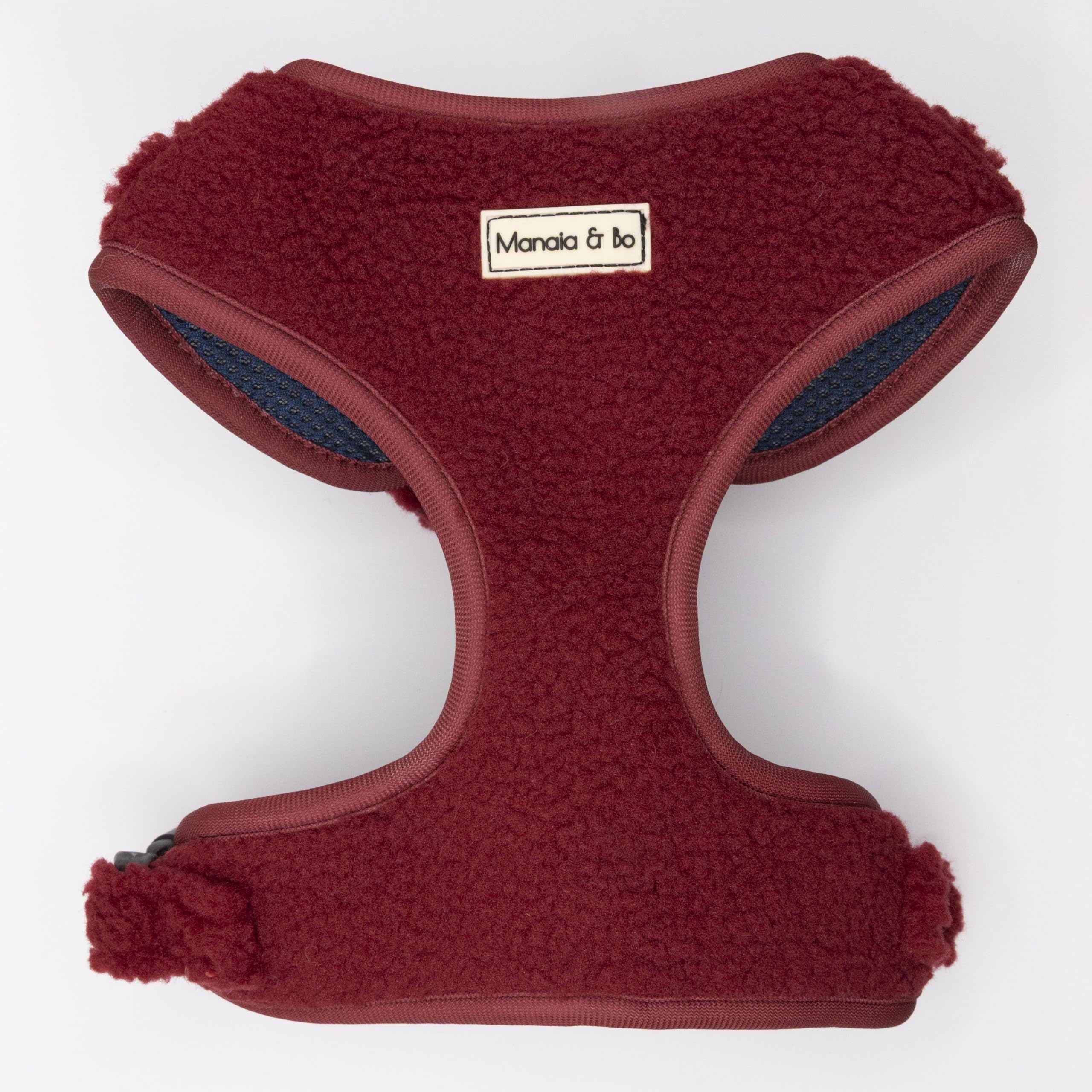 Premium Quality Adjustable Bordeaux Teddy Bear Dog Harness Vest with Black Fastenings | Neck: 35-44cm, Chest: 41-54cm (Small, Harness Only) โ image 1