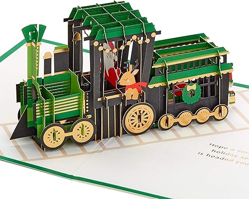 Miniatura 8 de Hallmark Signature Paper Wonder - Surtido de tarjetas navideñas emergentes (4 tarjetas navideñas con sobres)