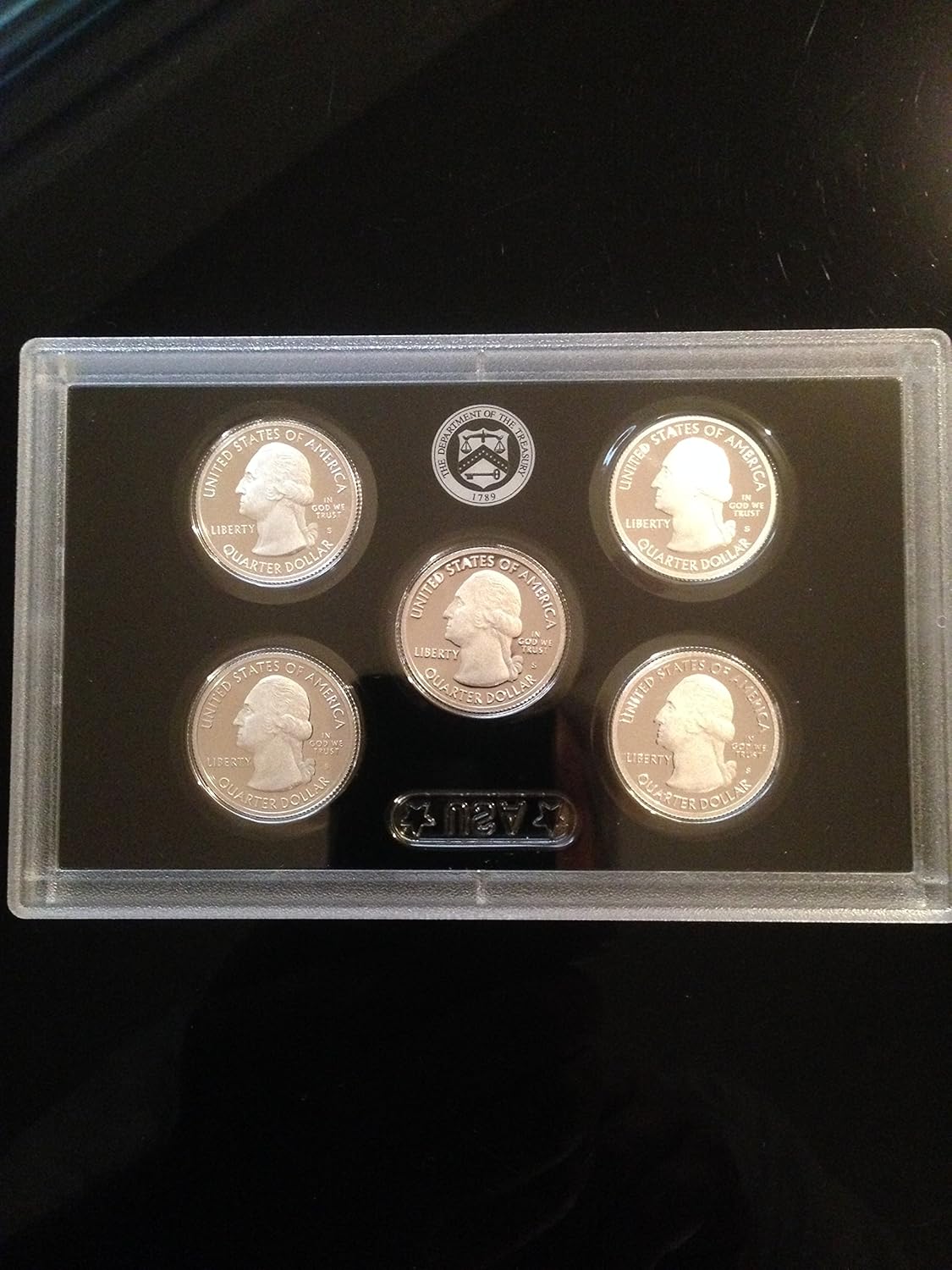 2014 S United States Mint America the Beautiful Quarters Silver Proof Set™ OGP