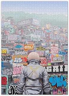 Genuine Fred Graffiti City by Scott Listfield, 1000 Piece Puzzle, Multicolored (5280373)