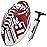 Franklin Sports NFL Tampa Bay Buccaneers Football - Youth Mini Football - 8.5 Junior Size Ball - SPACELACE Easy Grip Texture- Perfect for Kids