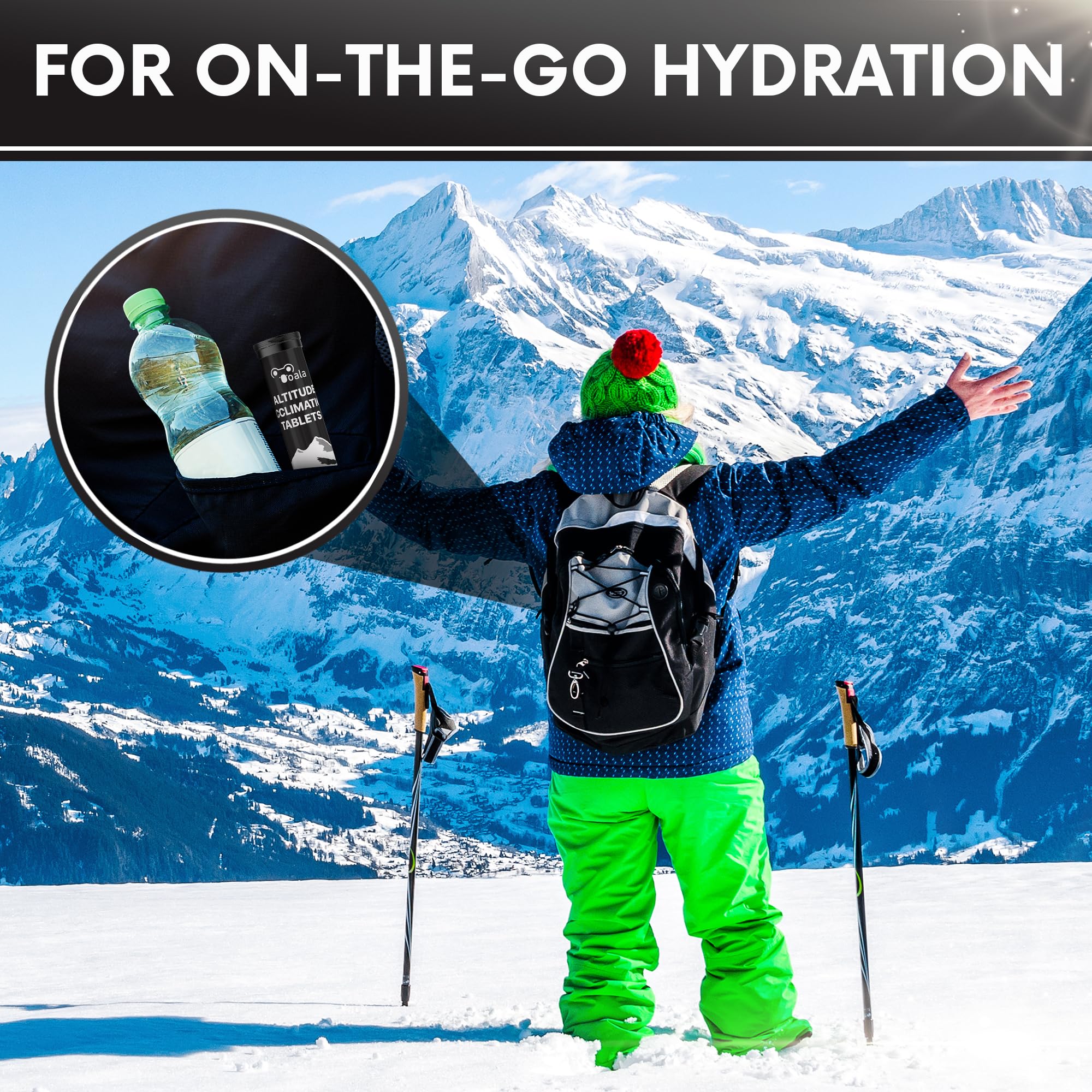 Altitude Sickness Acclimation Tablets (20 Tablets) | Supports Rapid Altitude Acclimation & Recovery | Altitude Sickness Prevention & Hydration Aid | Altitude Sickness Medicine for High Altitude — Amazon image 4