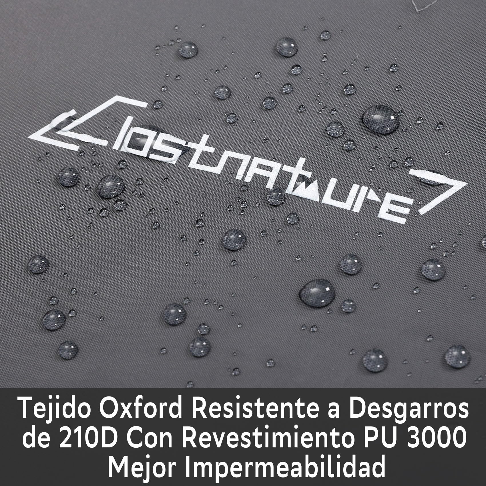 Clostnature Toldo Impermeable para Camping - Lona de Tiendas Compacto y Duradero, Toldo de Refugio Exterior de 305 x 293 cm para Hamaca, Mochilero, Senderismo, Picnic, Refugio de Tienda, Ultraligero