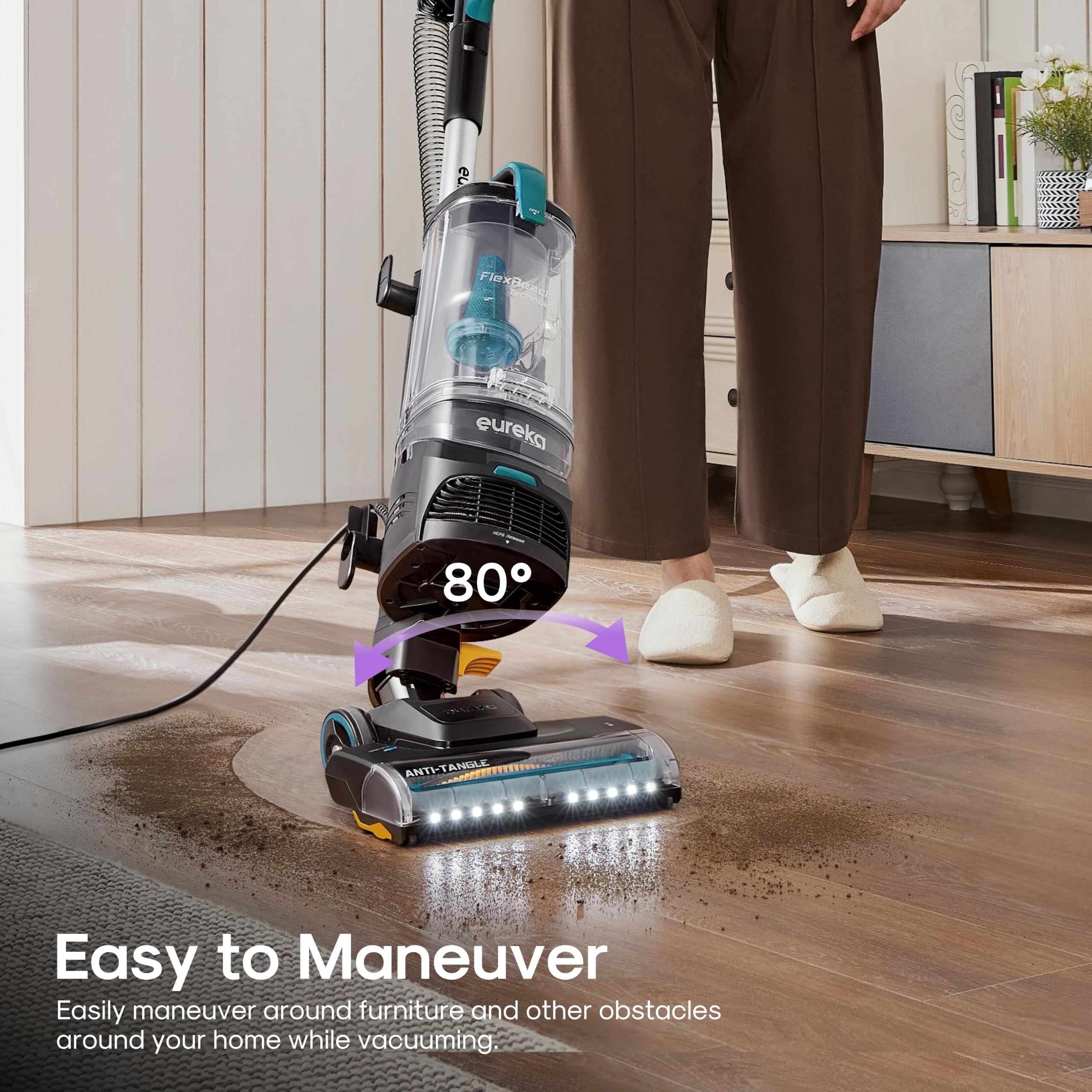 Eureka FlexReach Vacuum - Powerful Pet Cleaning -6