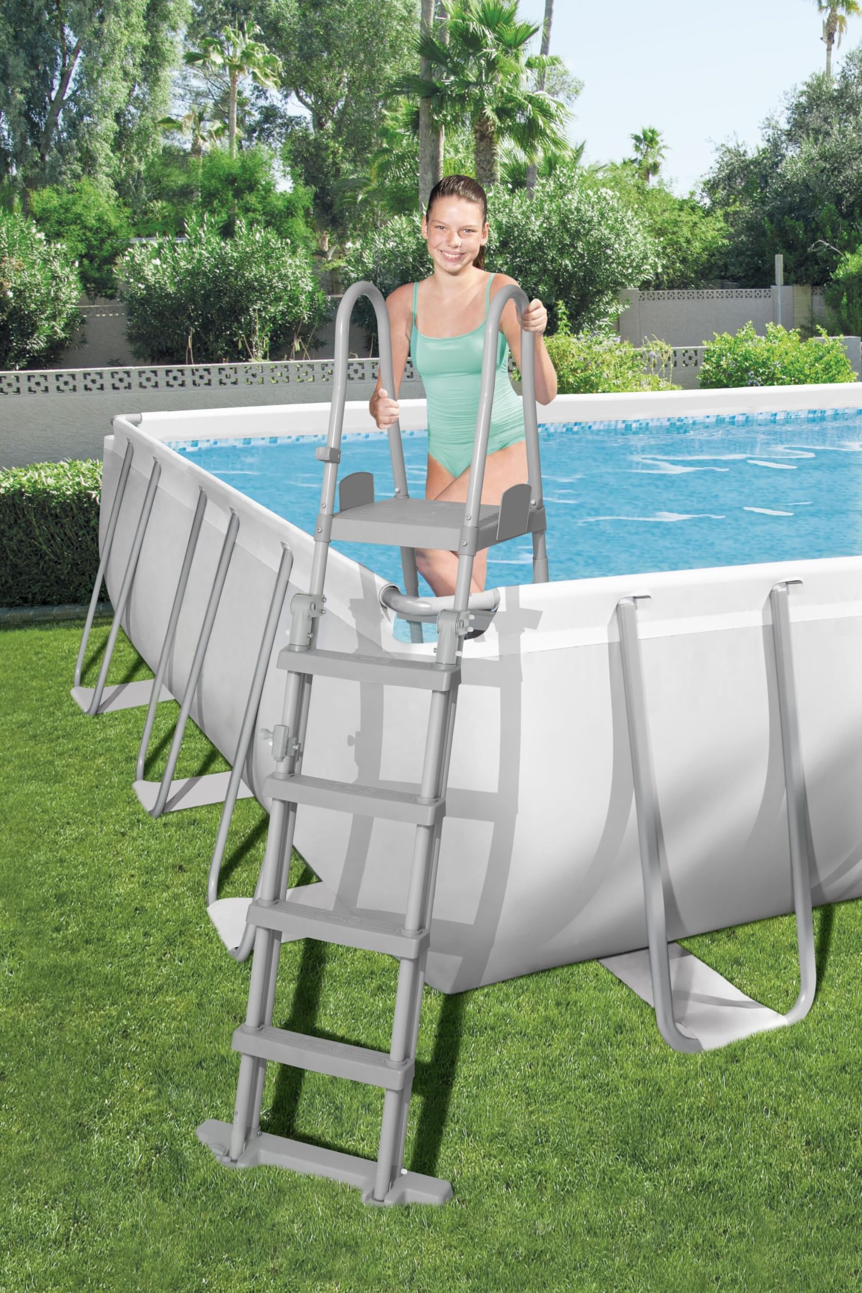 Bestway 56475-2 Piscina Fuori Terra Power Steel da 732x366x132 cm