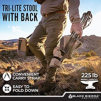 Amazon.co.jp: 三脚ハンティングスツール ハンティングチェア