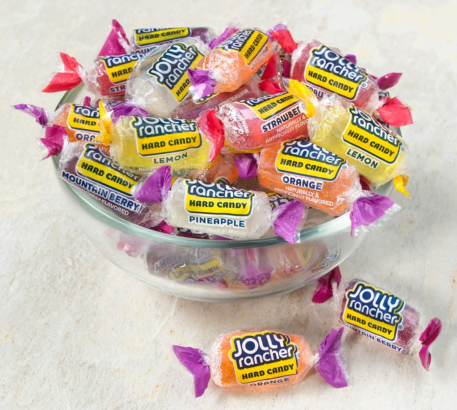JOLLY RANCHER Fruity Bash, Individually Wrapped Hard Candy Bag, 13 oz