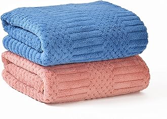 UrbanLeaf Super Soft Microfiber Hand Towels, Gym & Workout Towels (2 Pieces, Multi Color), 400 GSM