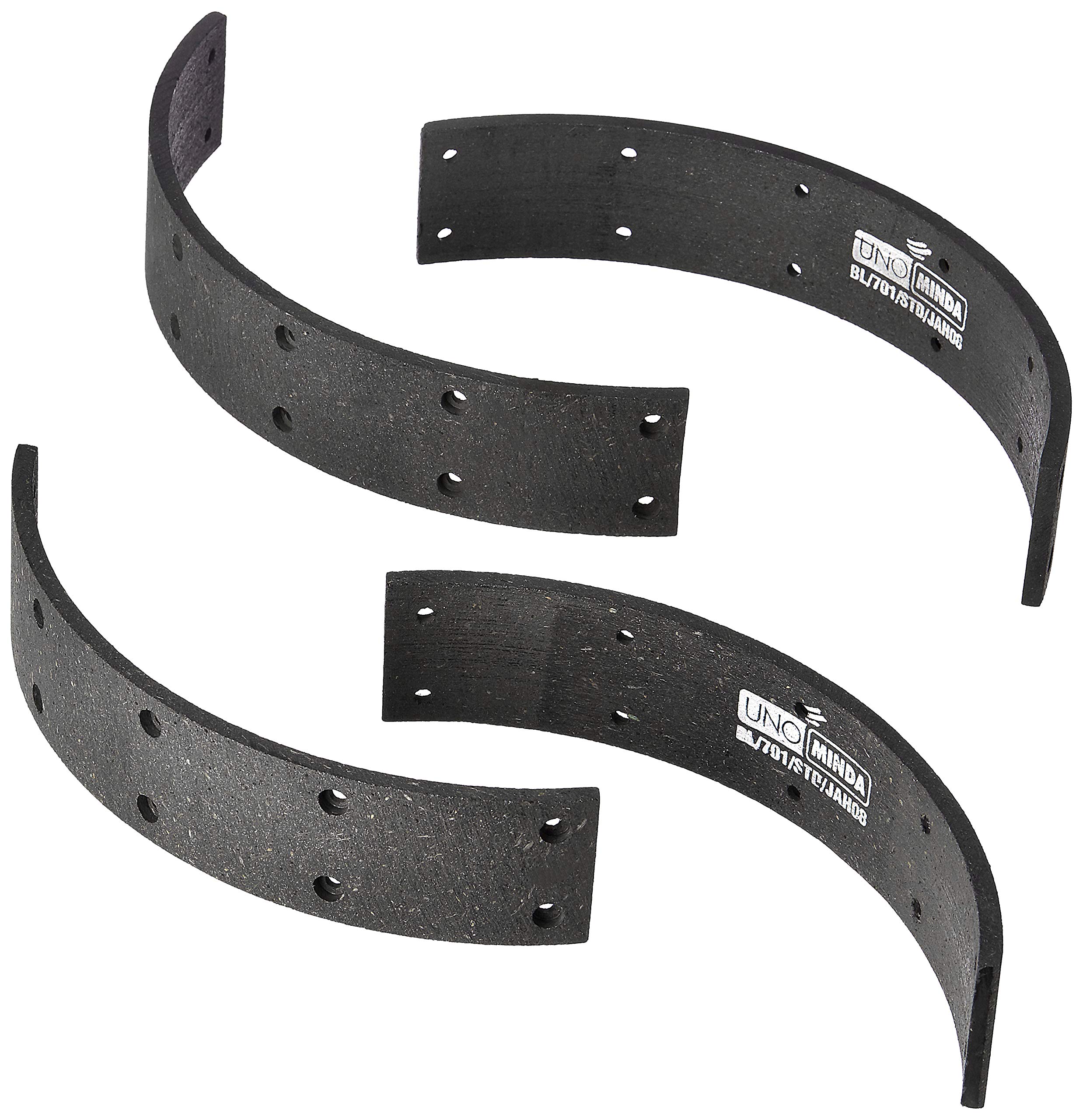 Uno Minda Bl-701 Brake Lining For Mahindra M&M Bolero, Rear-image-22