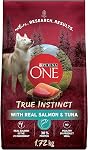 Purina ONE True Instinct nourriture sèche haute protéine pour chiens, saumon et thon - Sac de 12,4 kg (1 paquet)