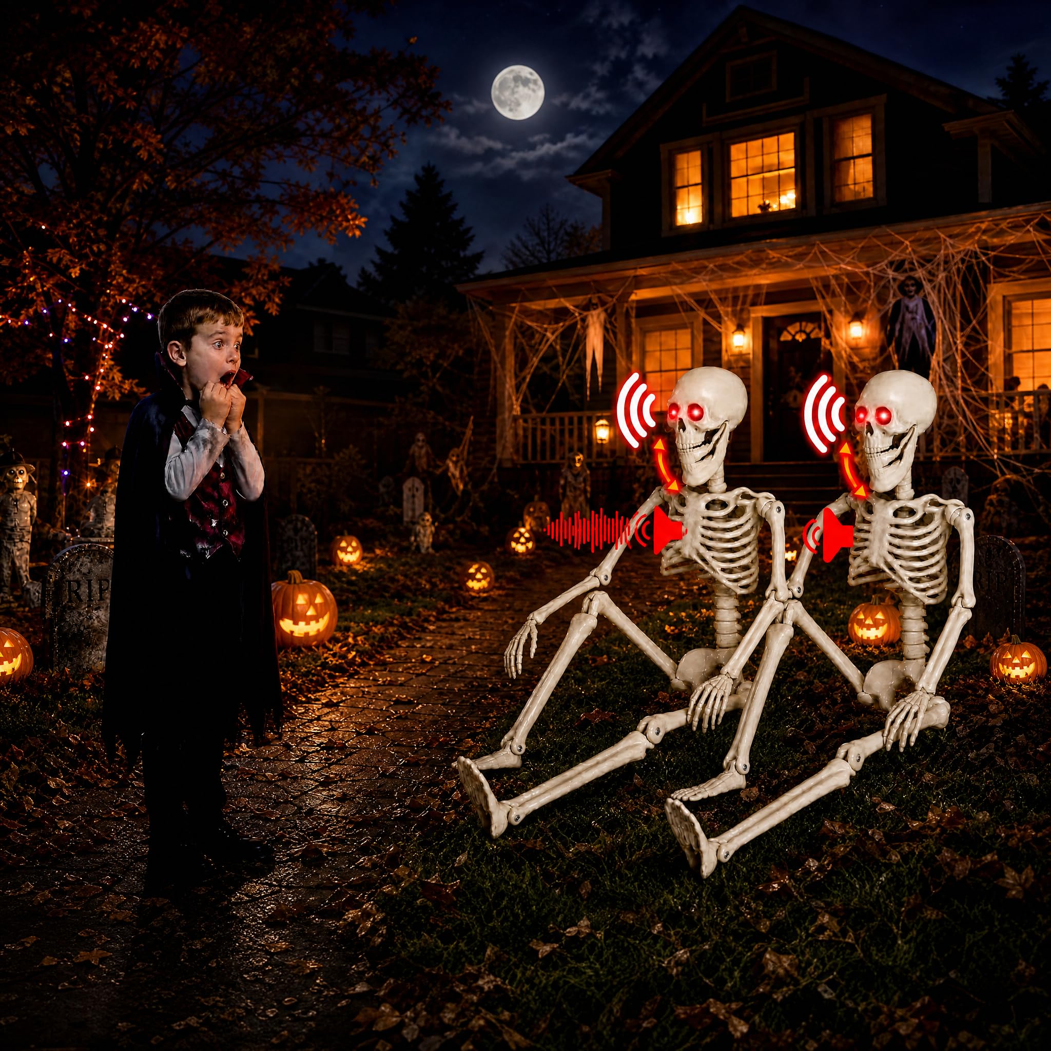 Halloween Skeleton, 2 ct