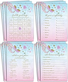 Baby Shower Games, encontrar al invitado, el precio es correcto, que conoce a mamá mejor, lo que hay en su teléfono, siren...