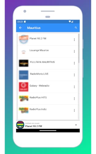 Radio Mauritius: Application de stations en ligne + musique FM AM à écouter gratuitement sur téléphone et tablette – vue 4