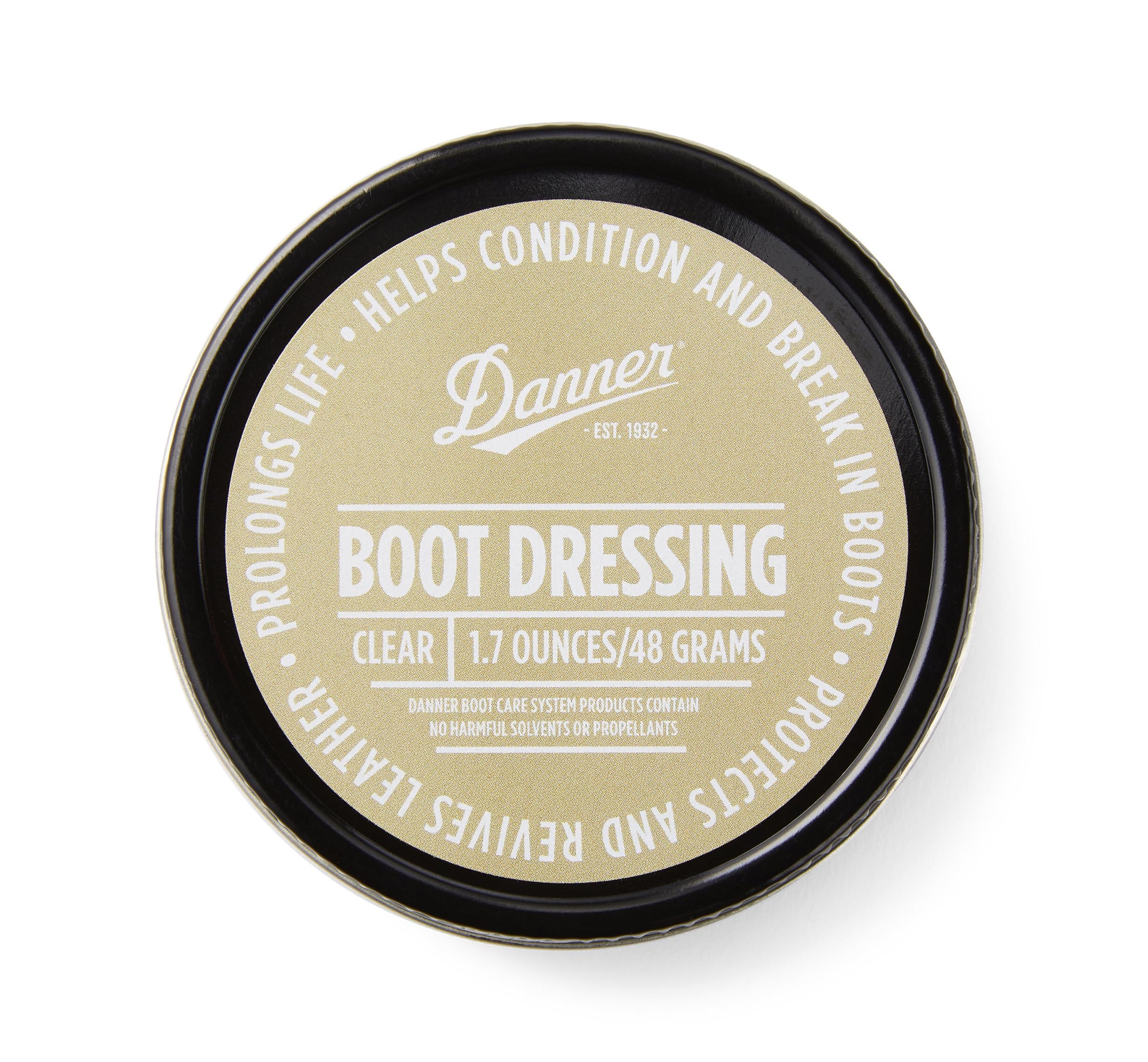 Boot Dressing Leather Conditioner 4 and 1.7 oz – Restores & Conditions Full-Grain Leather, Unisex
