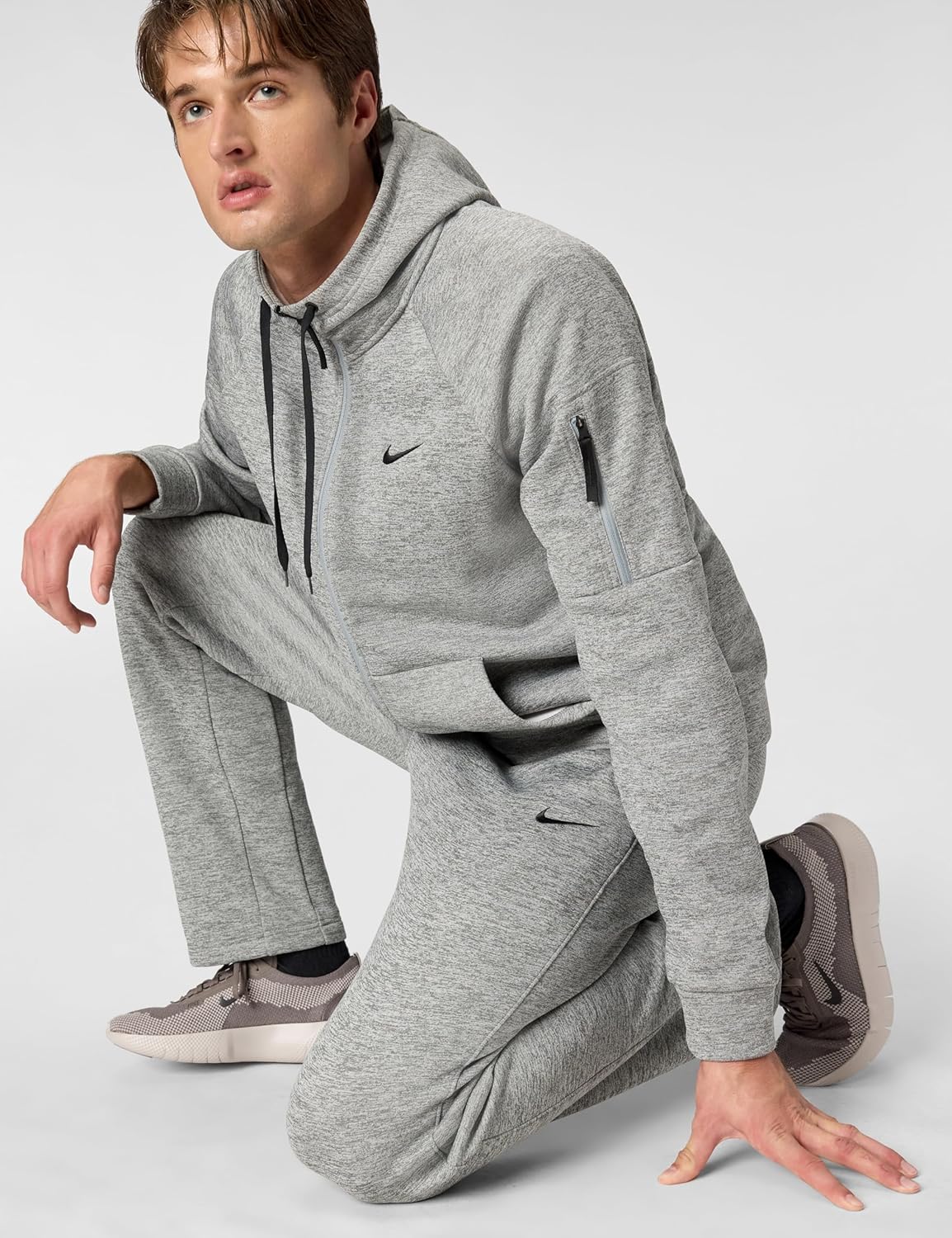 Nike Men's Therma-Fit Open Hem Fitness Pants - Image 6