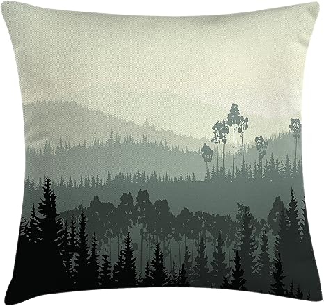 nature themed throw pillows