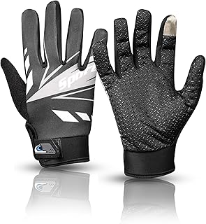 BADOWL Full Finger Bike Riding Gloves for Men & Women, Touchscreen Compatible Motorcycle Gloves for Bike Riding, Durable a...