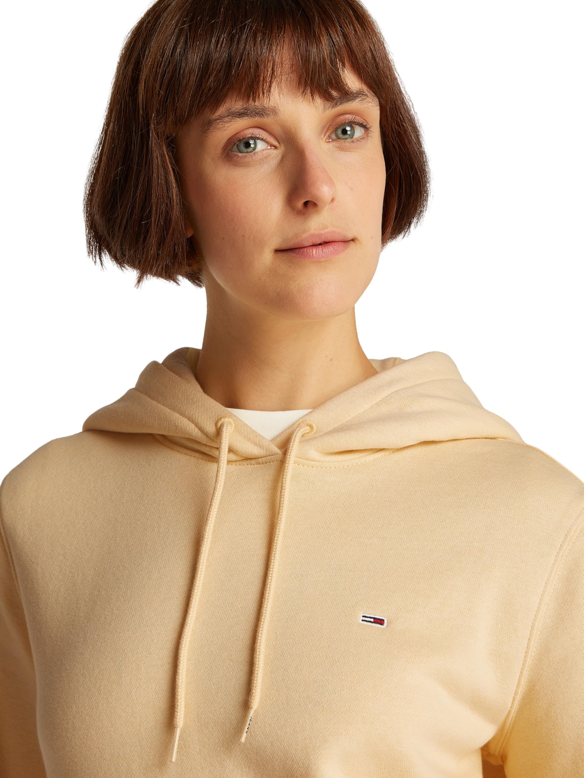 Tommy Jeans Sweat à Capuche Femme Flag Regular Fit