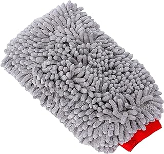 968801 Mothers Premium Chenille Car Wash Mitt - Scratch & Lint Free