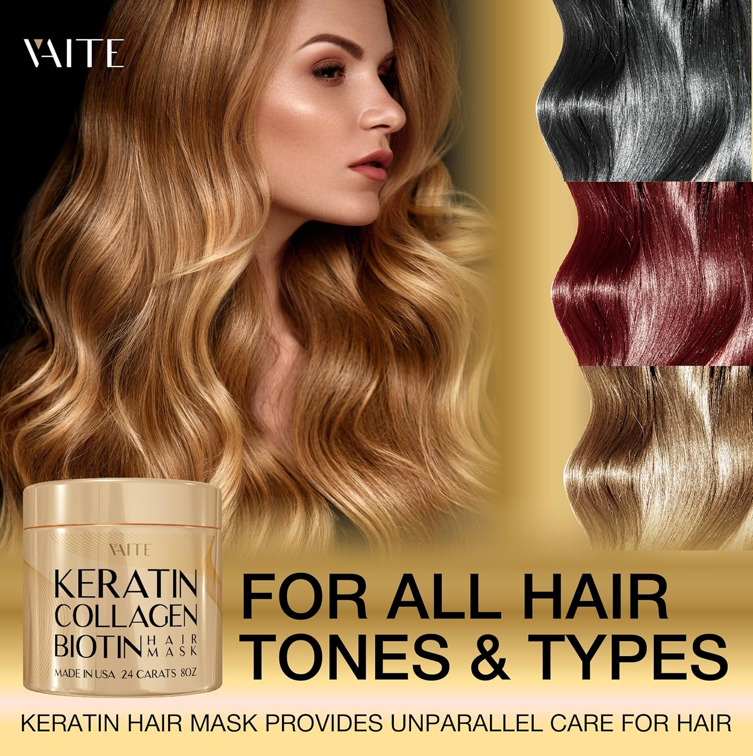Buy Keratin Biotin Collagen Hair Mask Repair Boots For Color Treated And Dry Damaged Hair Best Vitamin Complex For Nourishment Hair Deep Conditioning Treatment For Curly And Straightened Hair 8