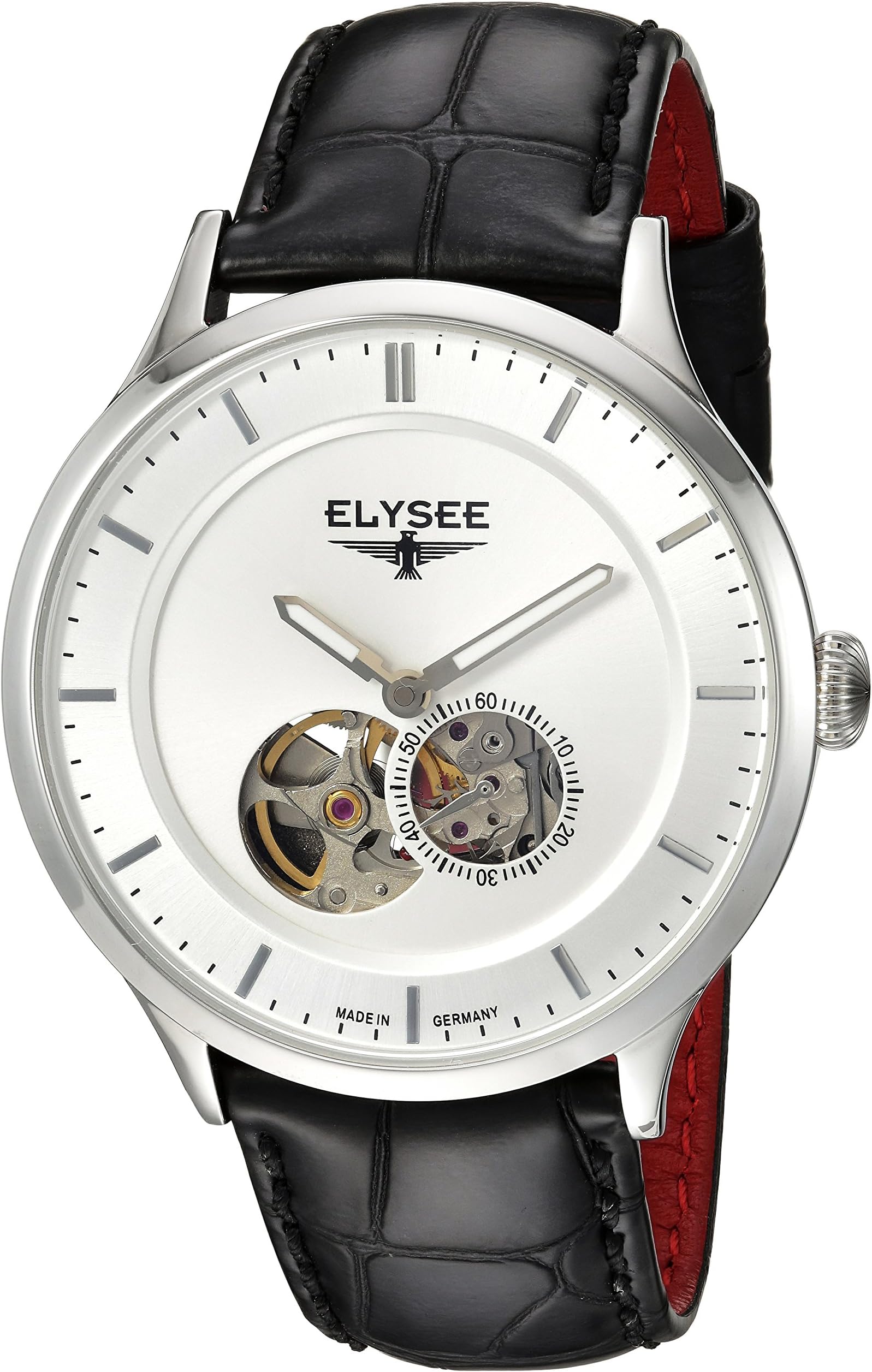 ELYSEE Men's 15100.0 Classic-Edition Analog Display Automatic Self Wind Black Watch