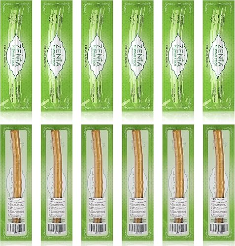 Miniatura 7 de Zenia Sewak - Cepillo de dientes natural Miswak - Cepillo de dientes tradicional Peelu sellado al vacío, para encías, dientes y aliento más fresco