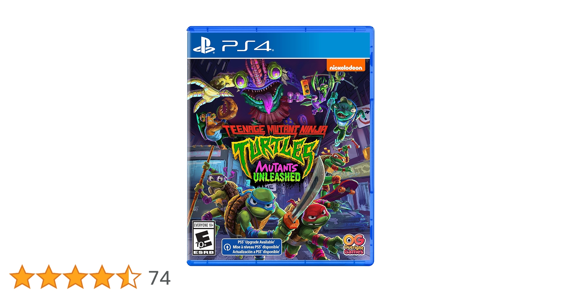 PS4 ミュータントタートルズ Mutant Ninja Turtles 欧州版 PS4 ミュータントタートルズ Mutant Ninja Turtles 欧州版