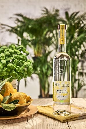 بلفيدير ضخ عضوي الليمون وأمبير. باسل ، 70cl