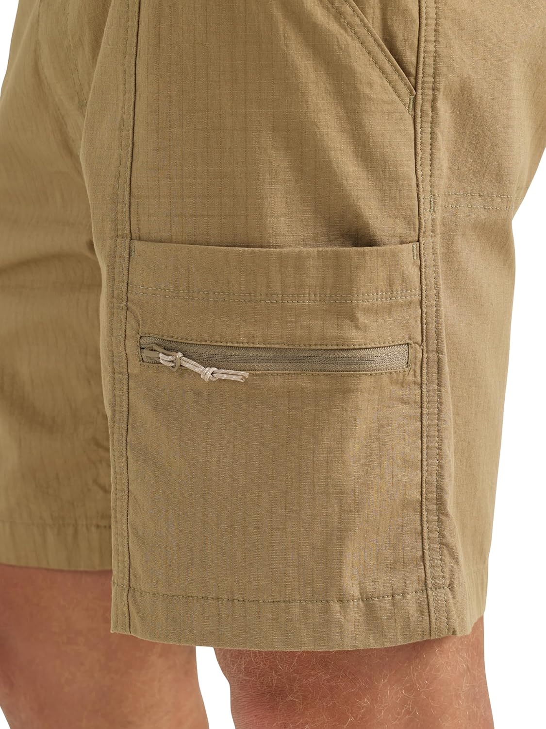 ATG by Wrangler Mens Relaxed Fit Belted Canyon Cliff Shorts - Image 6