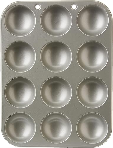 Miniatura 4 de Dexam Pastel de carne picada antiadherente de 12 tazas, carbón, gris