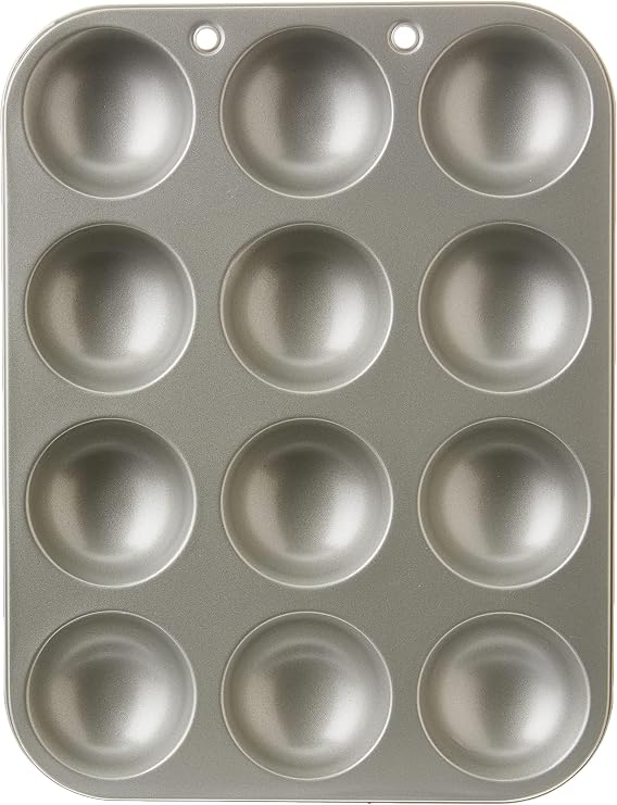Dexam Non-Stick 12 Cup Mince Pie, Carbon, Grey