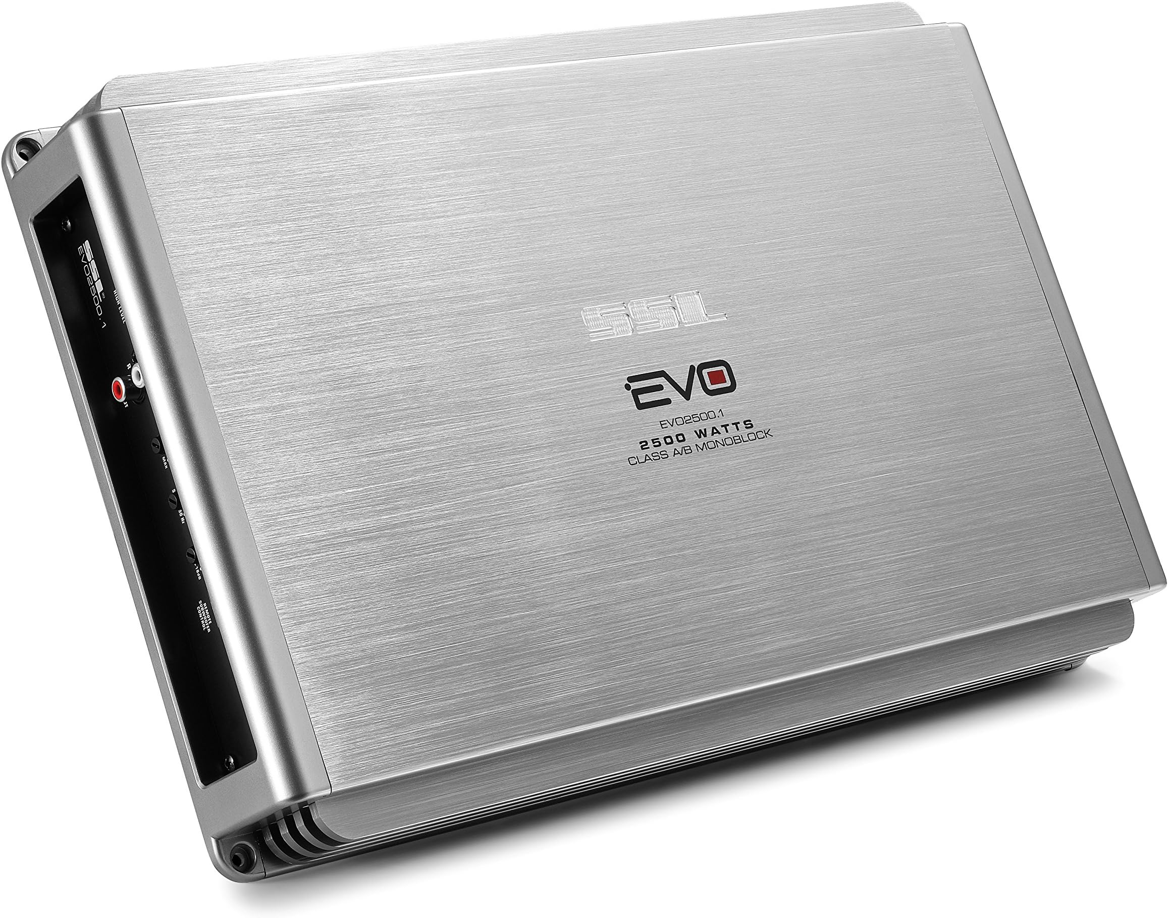 Sound Storm EVO2500.1 EVO 2500 Watt, 2 Ohm Stable Class A/B, Monoblock, MOSFET Car Amplifier with Remote Subwoofer Control