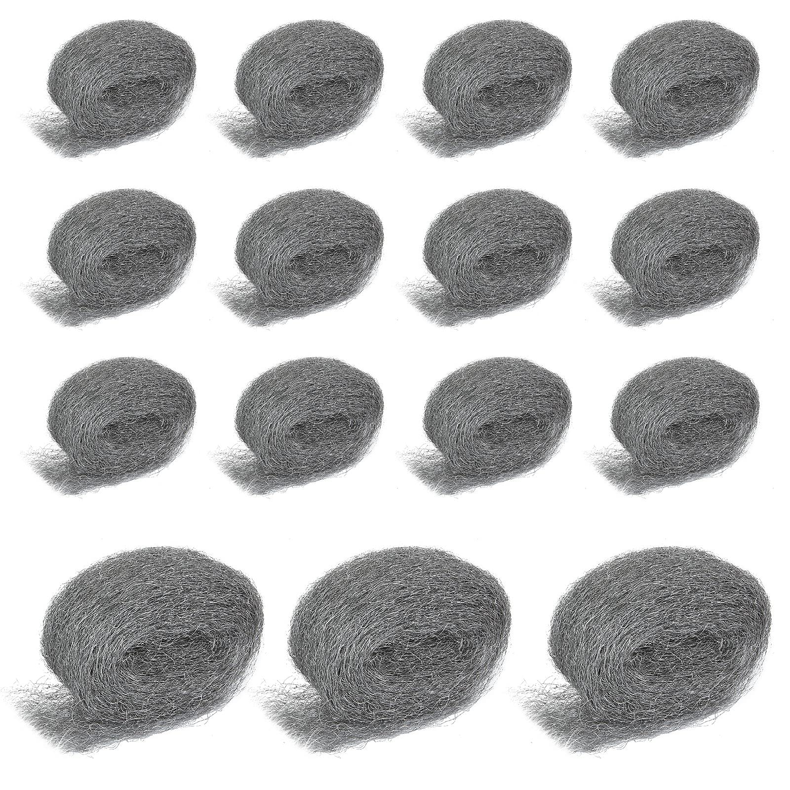 Buy PETTYOLL 15Pack Steel Wool Fill Fabric DIY Kit, 3.92In X 10Ft Steel