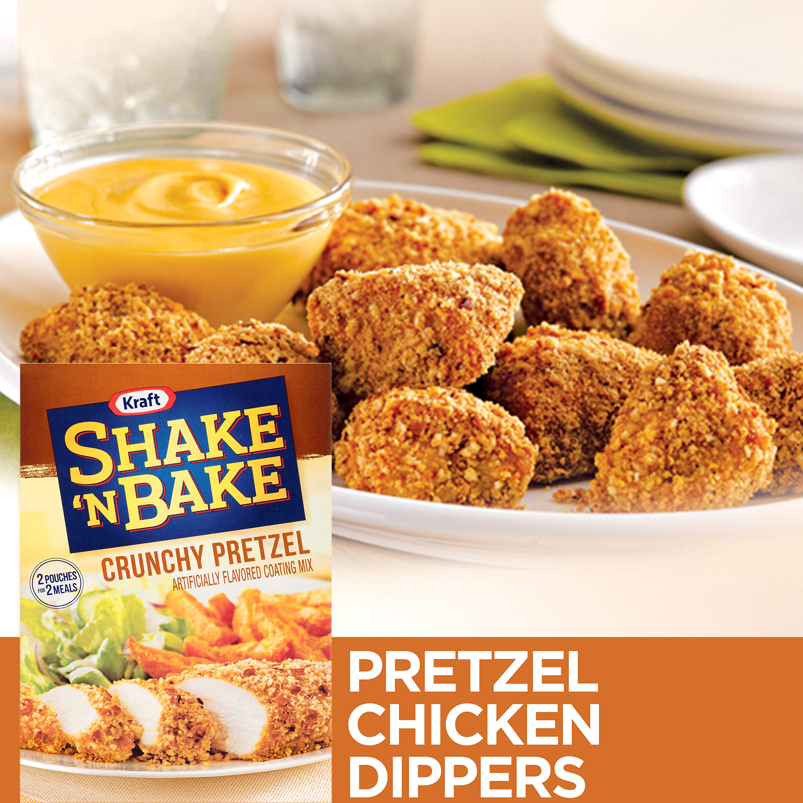 Buy Shake 'N Bake Crunchy Pretzel Seasoned Coating Mix (2 ct Packets