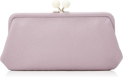 Amazon ペルケ アクリル玉がま口長財布 財布 レディース 本革 08 06 Lv 財布