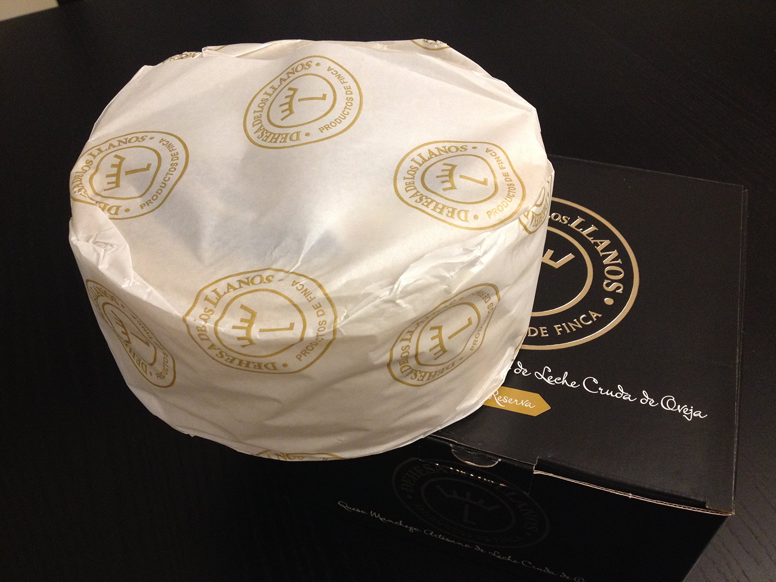 Manchego DO Gran Reserva, el mejor queso del mundo, pieza de 2,5 a 2,8 kg
