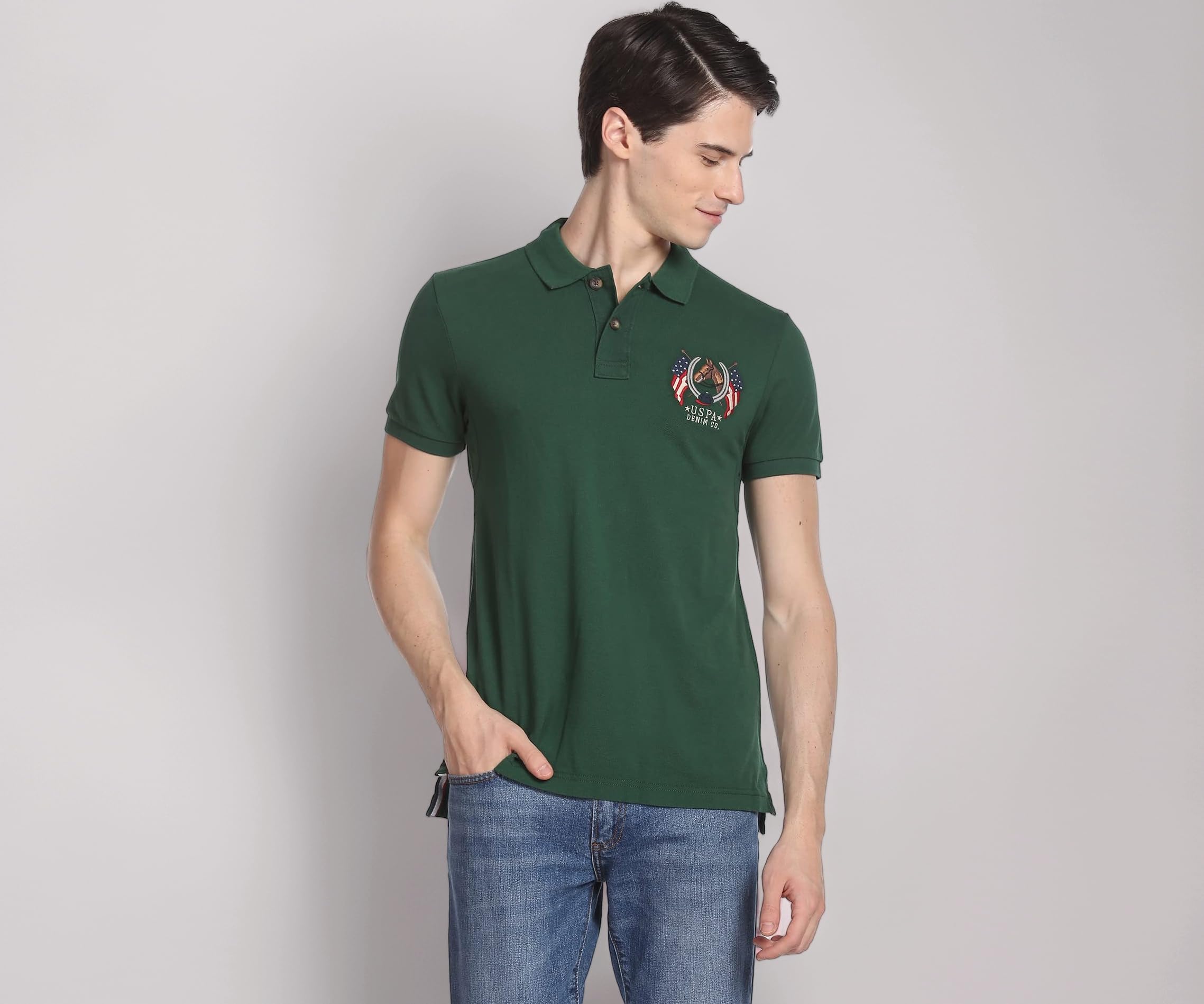 U.S. Polo Assn. Men's Regular Fit Polo Shirts